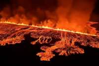 En Islandia hubo evacuaciones de personas por la actividad del volcán en la península de Reykjanes. No se cerró el tráfico aéreo.