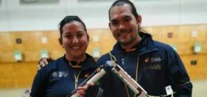 Cueva y P&eacute;rez, campeones iberoamericanos de tiro deportivo