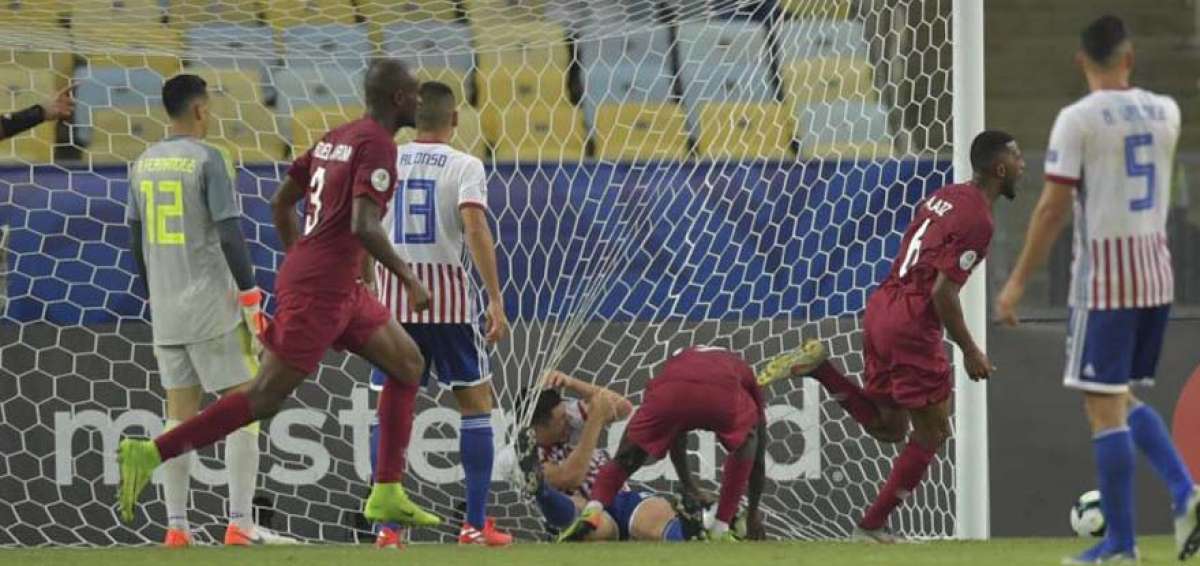Catar sorprende y empata con Paraguay en la Copa Am&eacute;rica