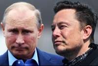 Elon Musk reta a Vladimir Putin via Twitter