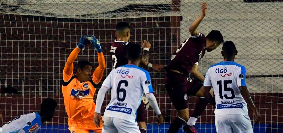Lan&uacute;s derrot&oacute; a Junior por Copa Sudamericana