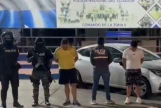 Los detenidos eran buscados por la justicia y fueron capturados en flagrancia mientras transportaban droga. 