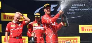 Sebastian Vettel gana el Gran Premio de Hungr&iacute;a de F&oacute;rmula 1