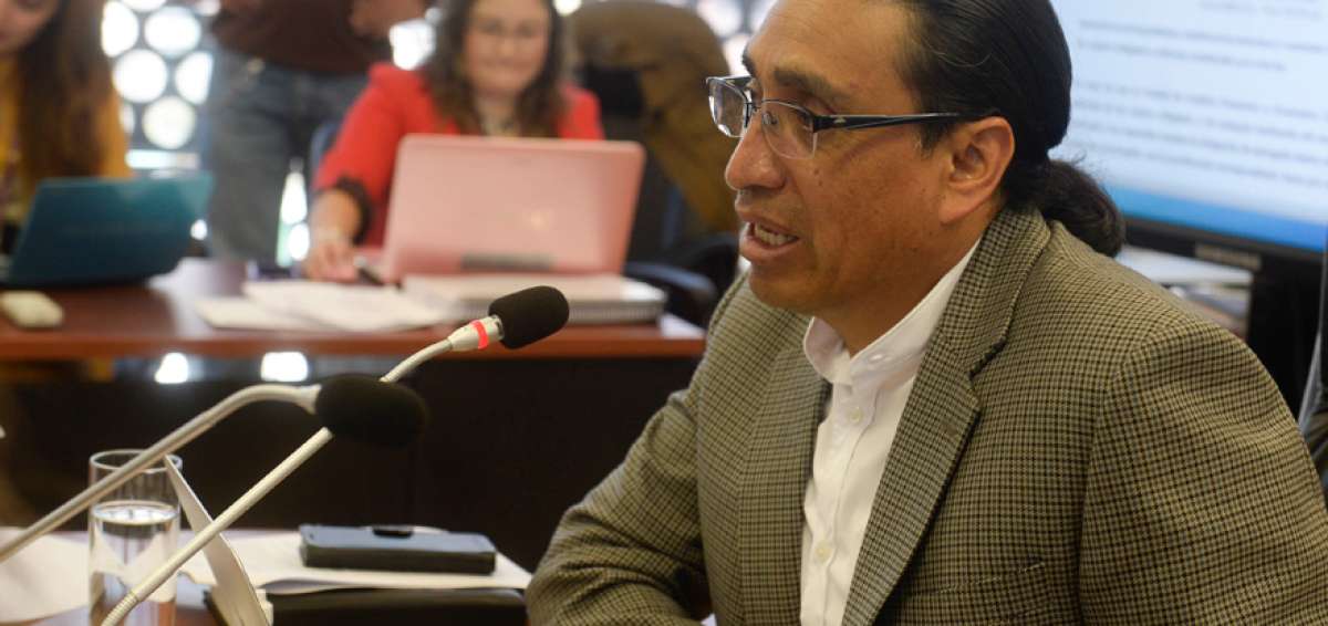 Virgilio Hern&aacute;ndez, presidente de la Comisi&oacute;n de R&eacute;gimen Econ&oacute;mico