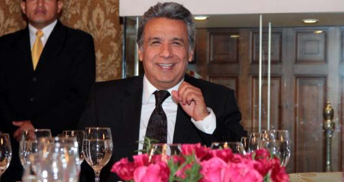 Lenin Moreno particip&oacute; como invitado especial en el Di&aacute;logo de Alto Nivel sobre Accesibilidad para Todos, organizado por la Uni&oacute;n Internacional de Telecomunicaciones, UNESCO, UNCTAD y el PNUD en Ginebra, Suiza/ Foto: Andes.