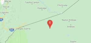 Registran sismo de magnitud 4,8 en Morona Santiago