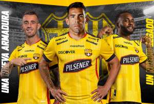 Barcelona SC presentó su nueva camiseta para el 2022