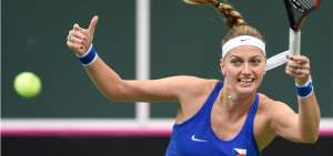 Petra Kvitova venci&oacute; a la suiza Belinda Bencic (6-2, 6-4) este domingo.