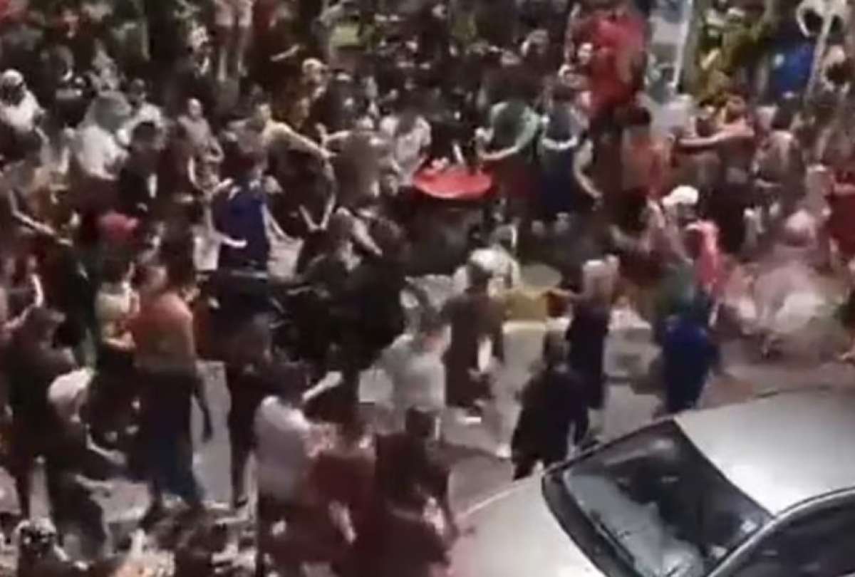 En Salinas hubo actos de agresión a los vehículos, en Carnaval.