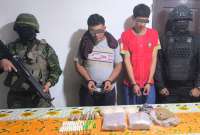 Presunto cabecilla de Los Lobos fue aprehendido en operación del Ejército Ecuatoriano