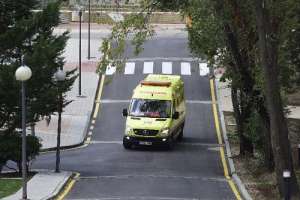  El enfermo fue trasladado al hospital de Madrid Carlos III. Foto: AFP