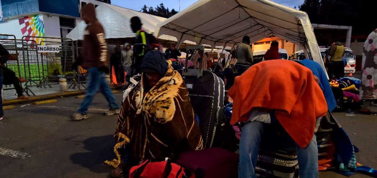 Desde comienzos de a&ntilde;o, aproximadamente 547.000 venezolanos han ingresado a Ecuador a trav&eacute;s de la frontera colombiana.