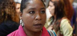 Luisa Anchico, una de las beneficiarias del cr&eacute;dito asociativo.