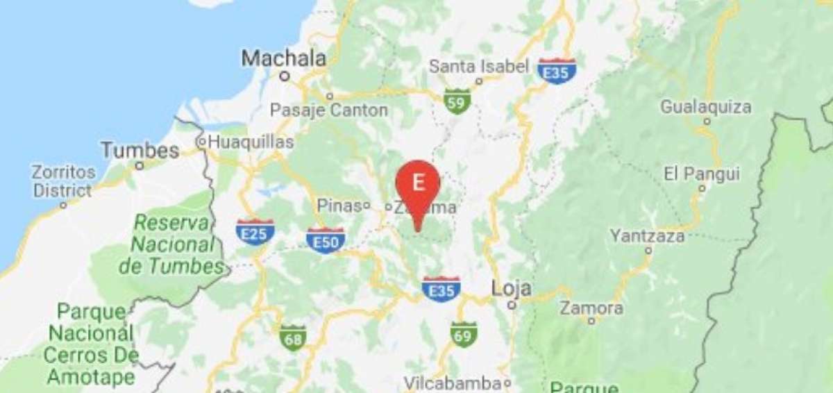 Sismo de magnitud 4 se registr&oacute; en El Oro