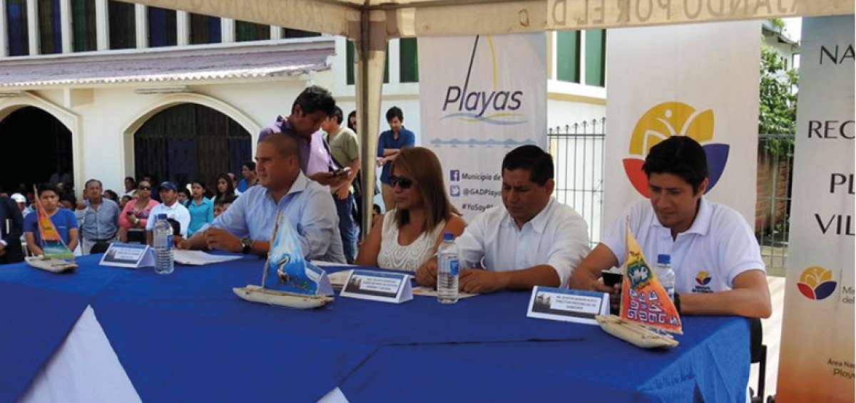 Firma de convenio permitir&aacute; manejar y conservar el &Aacute;rea Nacional de Recreaci&oacute;n Playas de Villamil