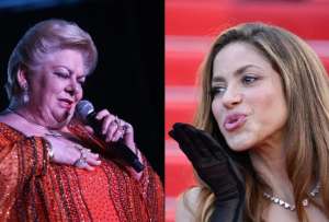 Paquita la del Barrio le dedicó varios mensajes a la colombiana Shakira. 