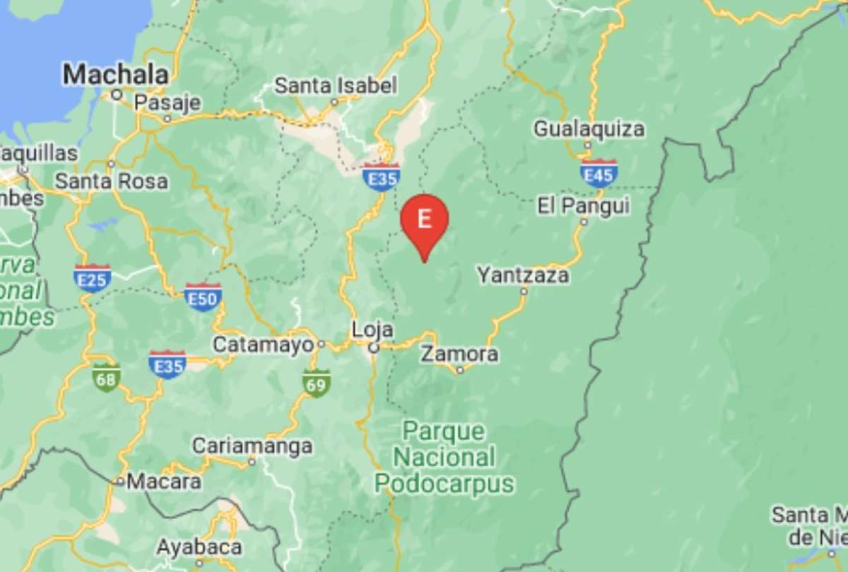 Reportan un sismo cerca de Loja