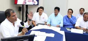 Presidente Correa: "Ellos (CREO) siempre supieron que perdieron las elecciones"