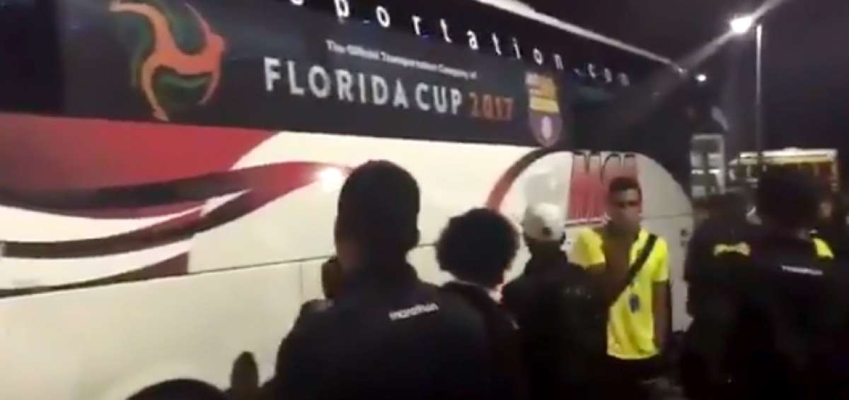 Barcelona S.C. estuvo en el aeropuerto Fort Lauderdale antes del tiroteo