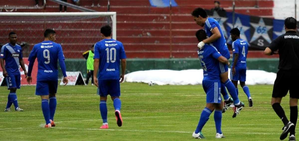 Emelec se apodera la punta con triunfo ante Mushuc Runa
