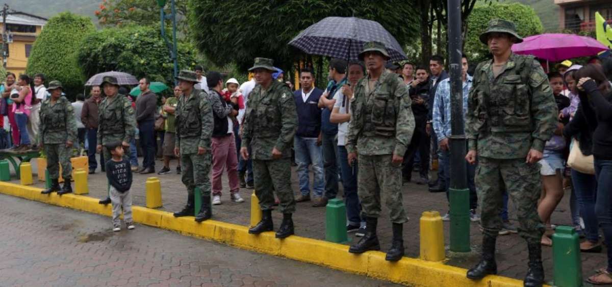 Parte del trabajo de los militares ser&aacute; custodiar las playas y espacios a donde acuden los viajeros en Semana Santa. 
