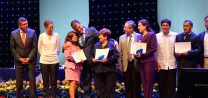 El evento se desarroll&oacute; en el auditorio del Teatro Fedenador de Guayaquil. 