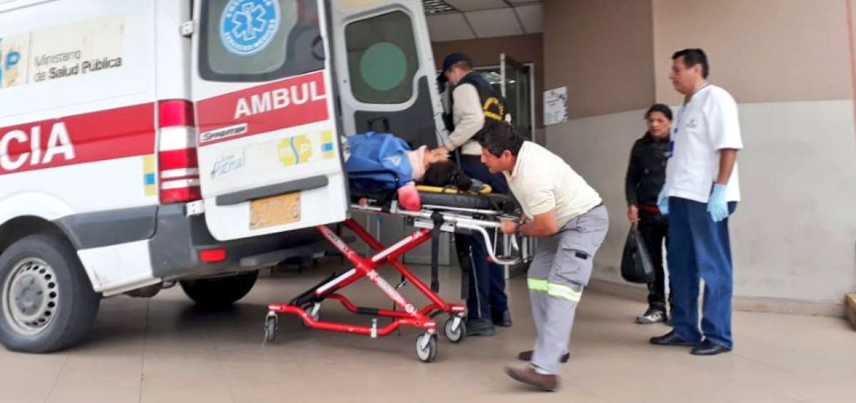 Varios heridos fueron trasladados al Hospital General Te&oacute;filo D&aacute;vila, de Machala. 
