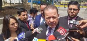 Luigi Garc&iacute;a acudi&oacute; la ma&ntilde;ana de este martes 13 de agosto a la Fiscal&iacute;a, en Quito, para presentar la denuncia.