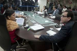 El pleno del Cpccs sesion&oacute; esta ma&ntilde;ana para designar a los miembros de la instituci&oacute;n. Foto: &Aacute;lvaro P&eacute;rez/ EL TEL&Eacute;GRAFO