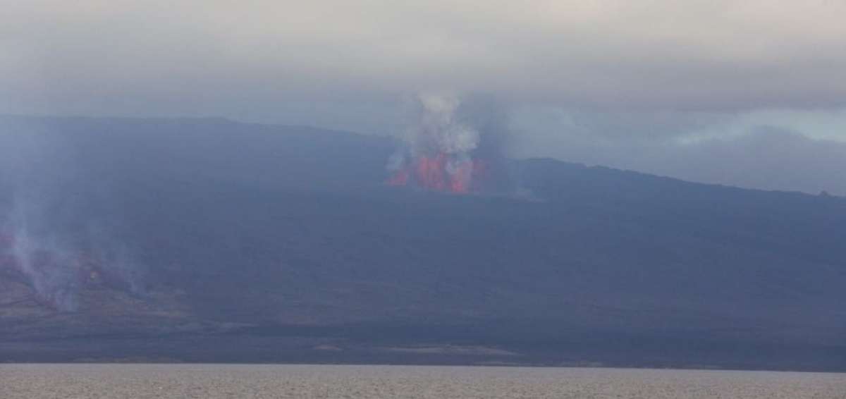 Alerta naranja en &aacute;rea de influencia del volc&aacute;n Sierra Negra de Gal&aacute;pagos