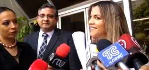 Asamble&iacute;sta Wendy Vera rindi&oacute; versi&oacute;n en la Fiscal&iacute;a