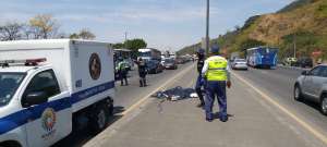 Un muerto deja accidente en la v&iacute;a Perimetral de Guayaquil