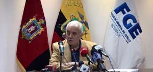 Fiscal Chiriboga: "La sentencia del caso Ecuaf&uacute;tbol es la primera de 10 a&ntilde;os por corrupci&oacute;n en el f&uacute;tbol mundial&rdquo;