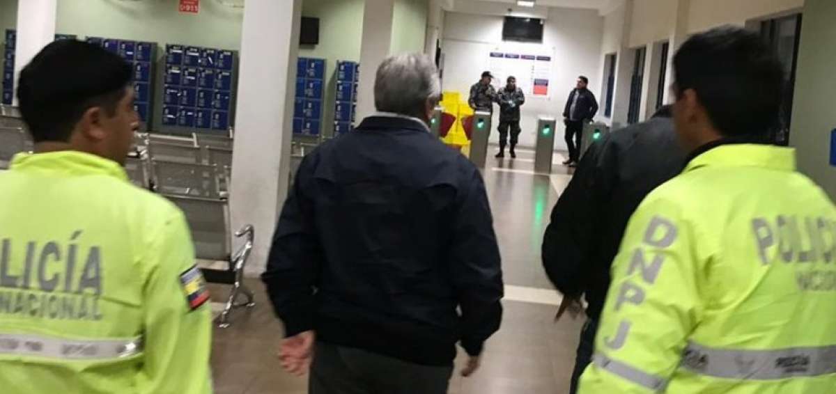 Un tribunal ecuatoriano dispuso el viernes el traslado a una c&aacute;rcel del expresidente de la FEF, Luis Chiriboga, quien cumpl&iacute;a arresto domiciliario desde 2015.