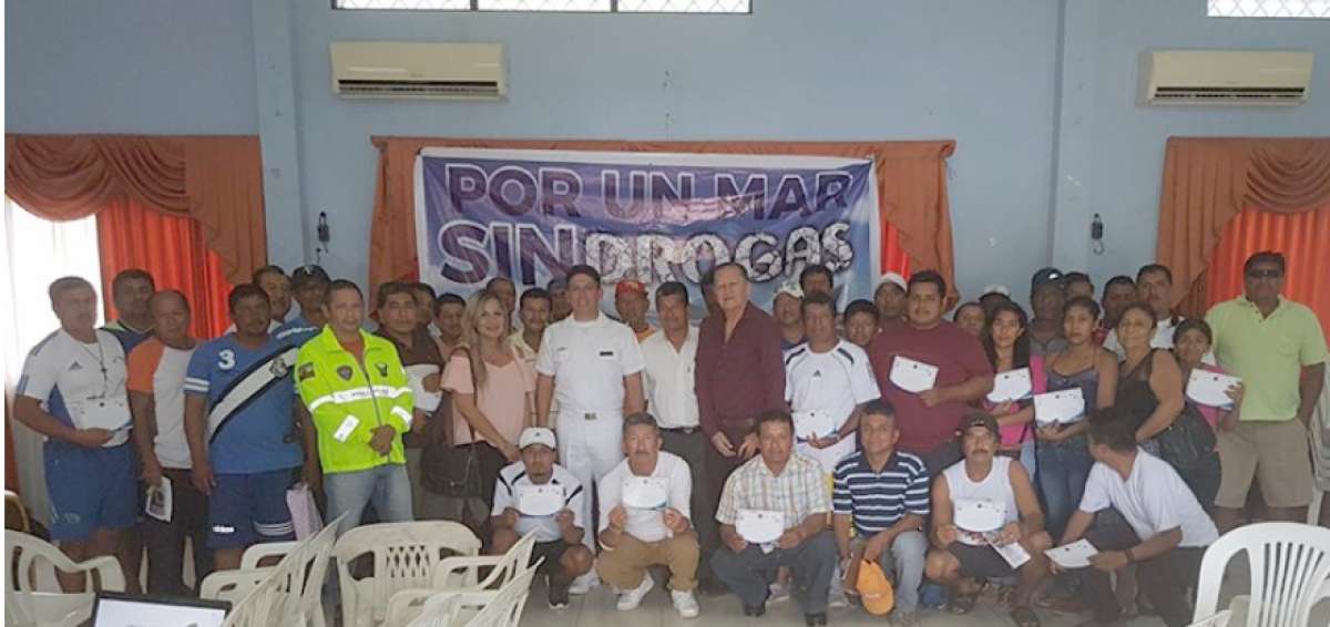 Campa&ntilde;a "Por un mar sin drogas" ayudar&aacute; a 200 familias de pescadores en Manab&iacute;