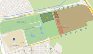 Mapa del Parque Samanes donde se realizar&aacute; misa campal