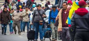 Seg&uacute;n autoridades de Ecuador, unos 250.000 venezolanos han ingresado al pa&iacute;s.