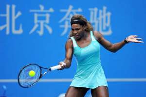 Serena Williams venci&oacute; en 2 sets a su rival. Foto: AFP