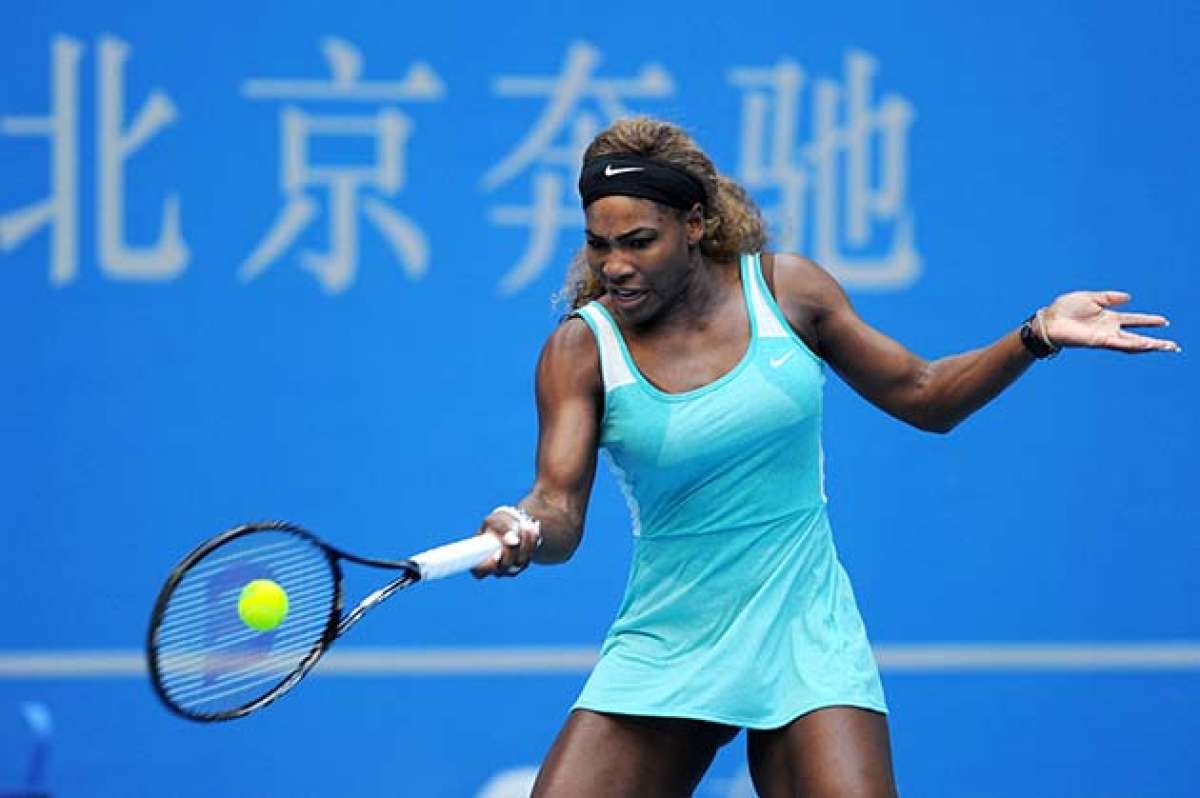 Serena Williams venci&oacute; en 2 sets a su rival. Foto: AFP
