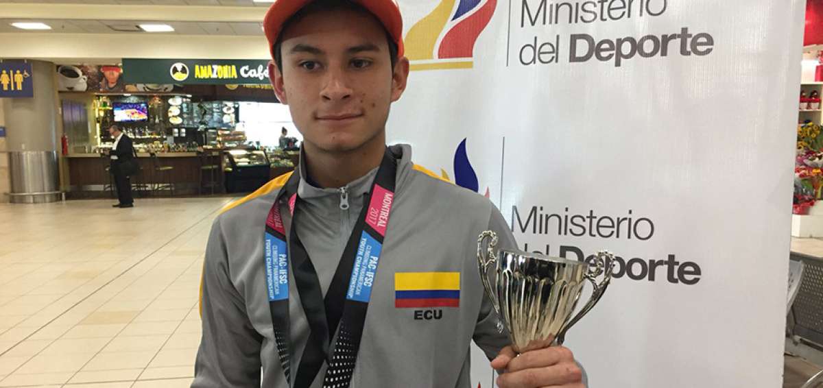 El escalador nacional Galo Hern&aacute;ndez competir&aacute; del 7 al 10 de octubre en el Parque Urbano, una de las sedes de los Juegos Ol&iacute;mpicos de la Juventud.