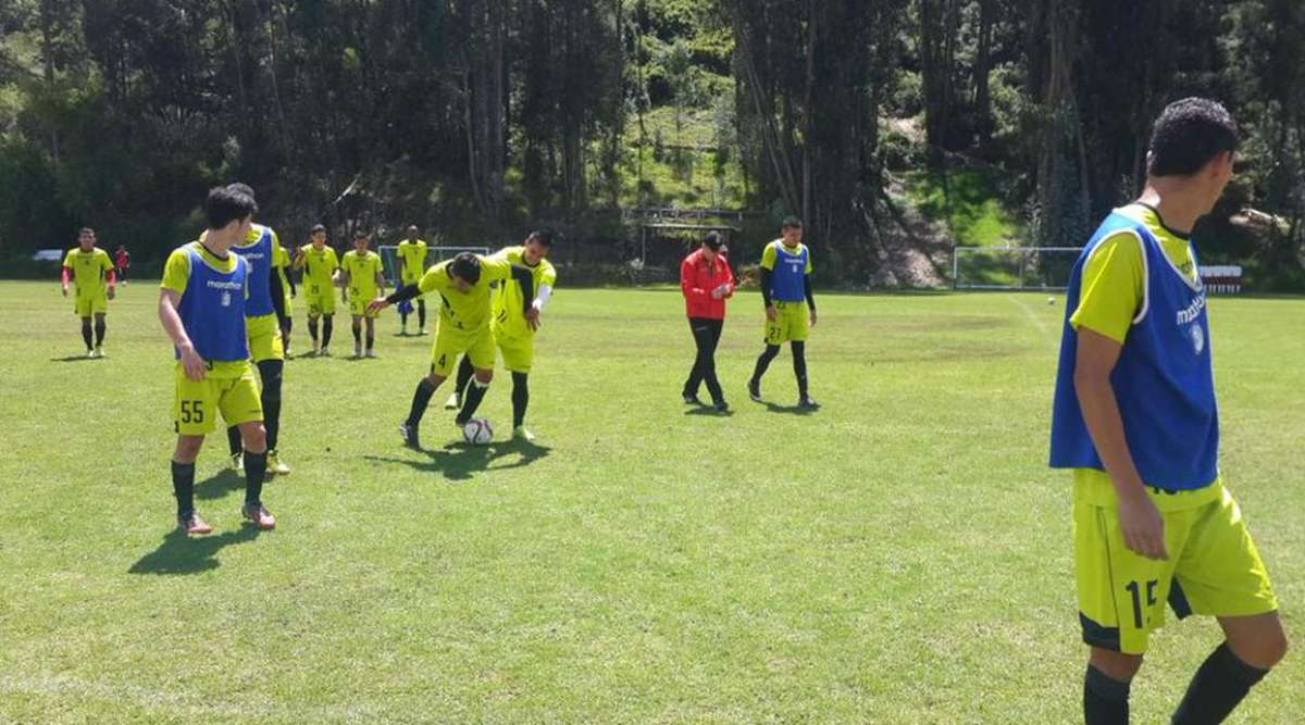Aguinaga prioriza encontrar el funcionamiento t&aacute;ctico al Cuenca