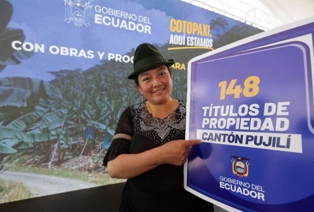 Durante la jornada tambi&eacute;n se entregaron 148 t&iacute;tulos de propiedad a habitantes del cant&oacute;n Pujil&iacute;.