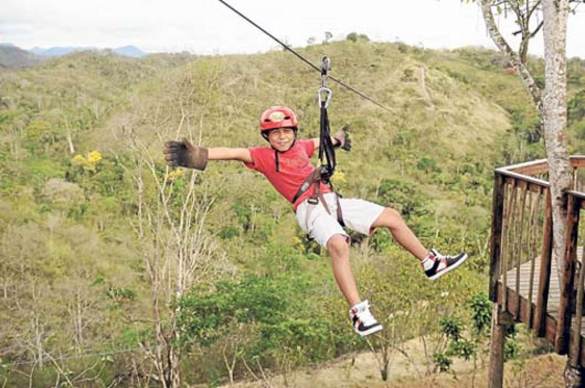 Espacio en el jard&iacute;n bot&aacute;nico ser&aacute; adecuado para practicar canopy