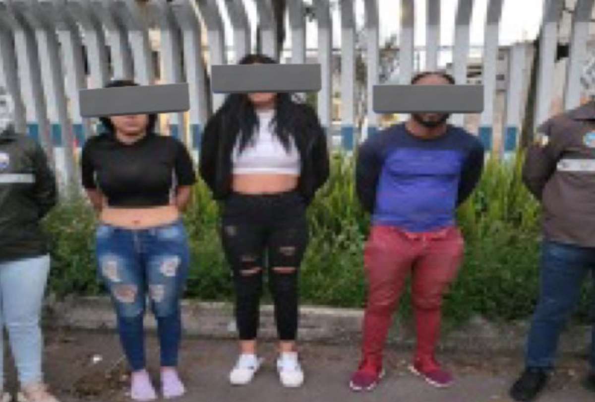 Tres sospechosos del delito de secuestro fueron capturados en un operativo al sur de Quito.