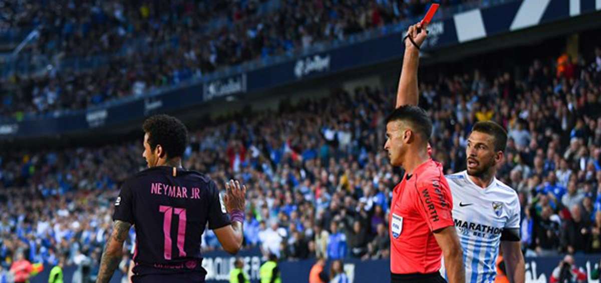 Neymar se perder&aacute; el derbi espa&ntilde;ol por sanci&oacute;n