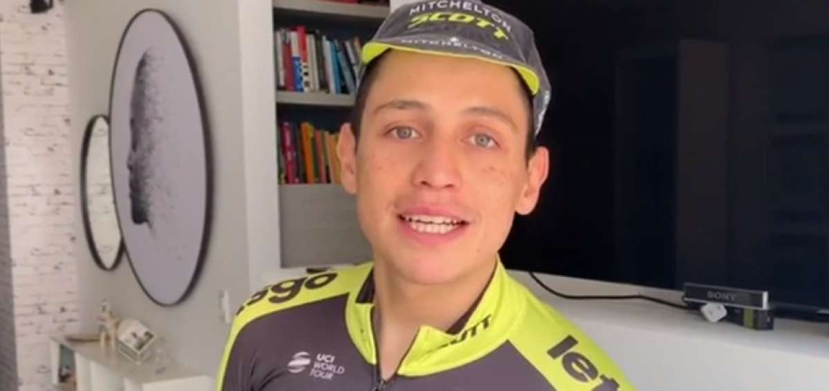 Ciclista colombiano Esteban Chaves organiza rodada solidaria