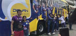 Delf&iacute;n tiene bus para movilizar a sus jugadores
