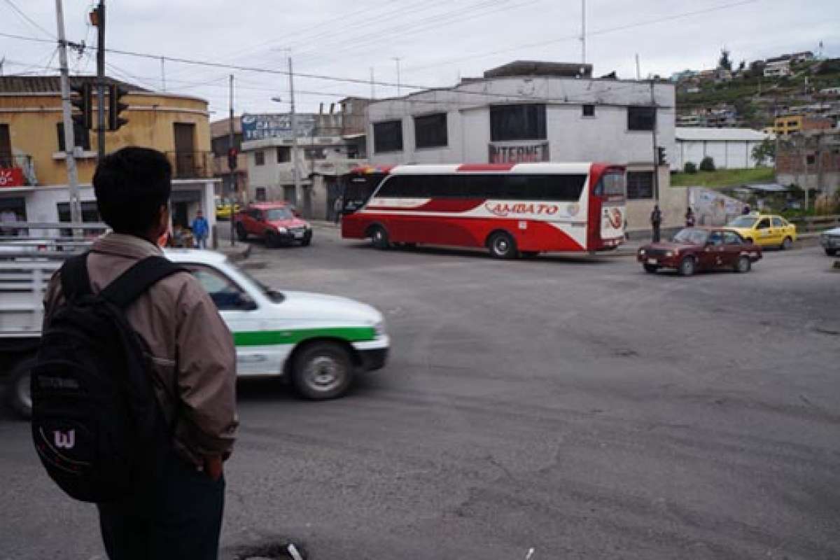 En Latacunga, cerca del puente San Felipe, se produjo uno de los raptos revelados. Foto: Janeth Osorio/ El Tel&eacute;grafo