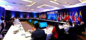 En la reuni&oacute;n de la CAF, los ministros de Econom&iacute;a y Finanzas analizan temas sobre gesti&oacute;n integral del riesgo, cambio clim&aacute;tico, entre otros.
