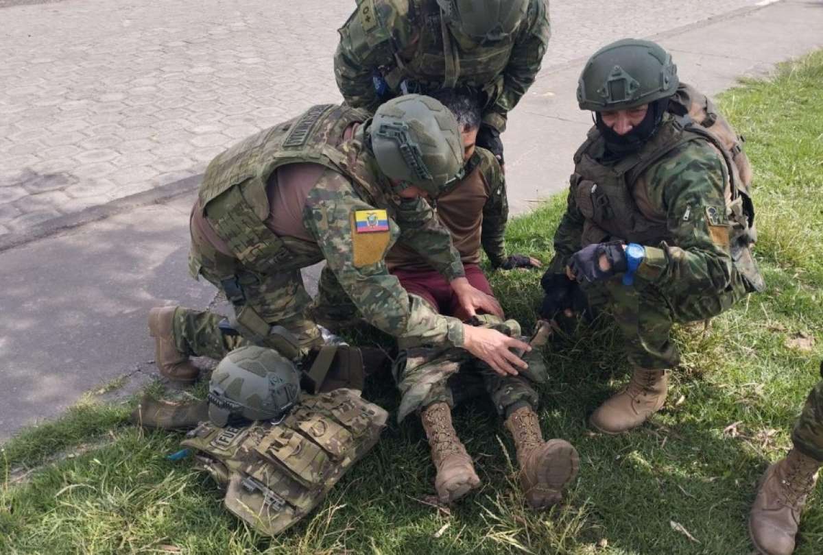 15 detenidos y dos militares heridos tras manifestaciones en Imbabura